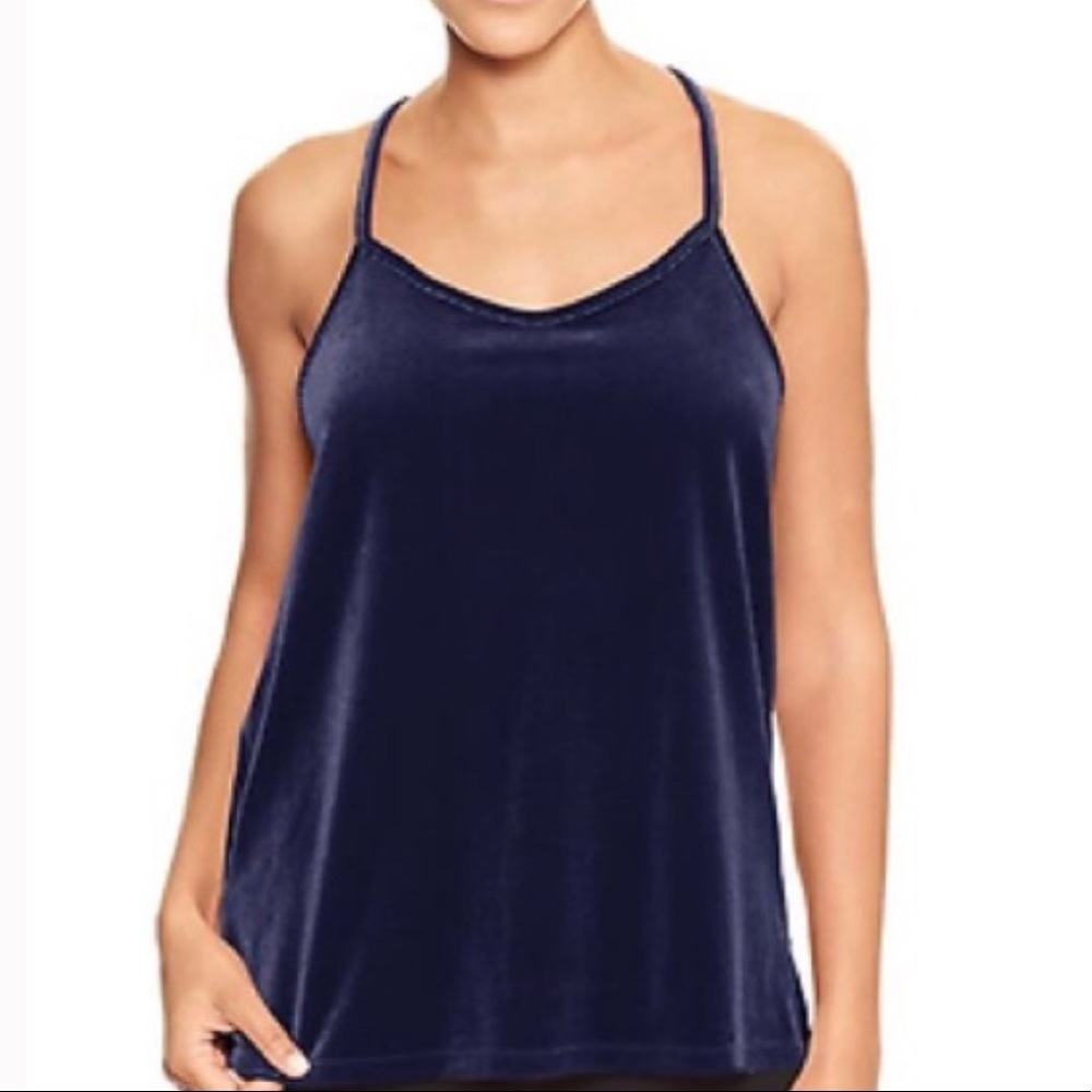 GAP | Racer Back Velvet Tank Top